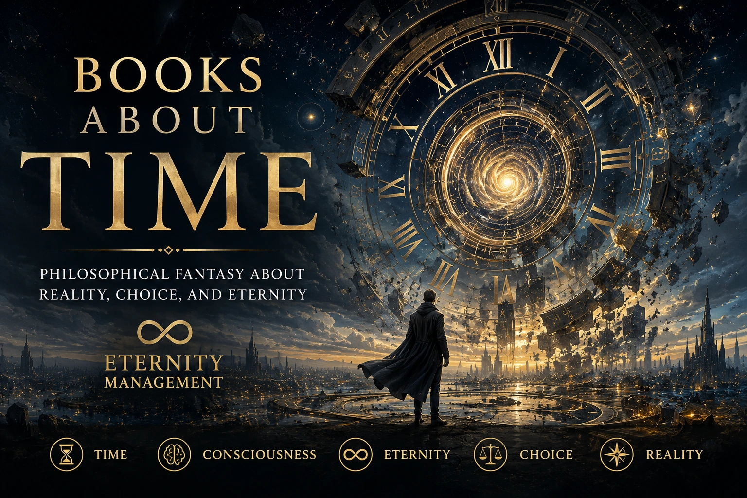 Books about time philosophical fantasy about reality choice and eternity