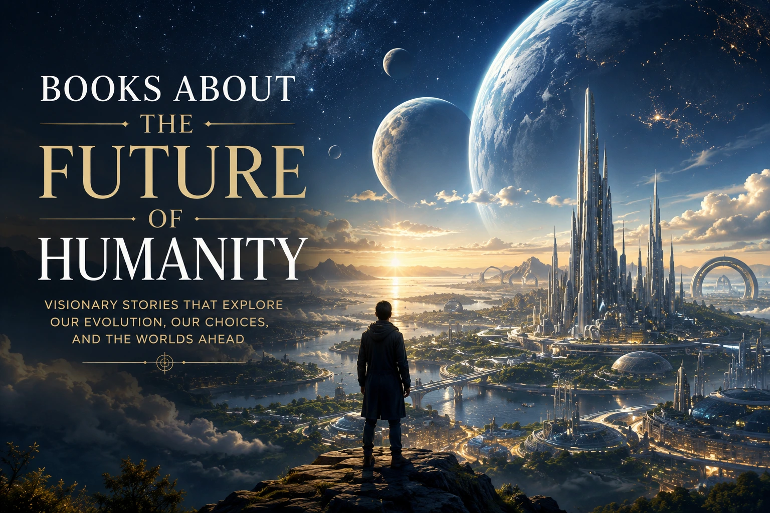 Books About the Future of Humanity exploring civilization consciousness human evolution and humanity's future