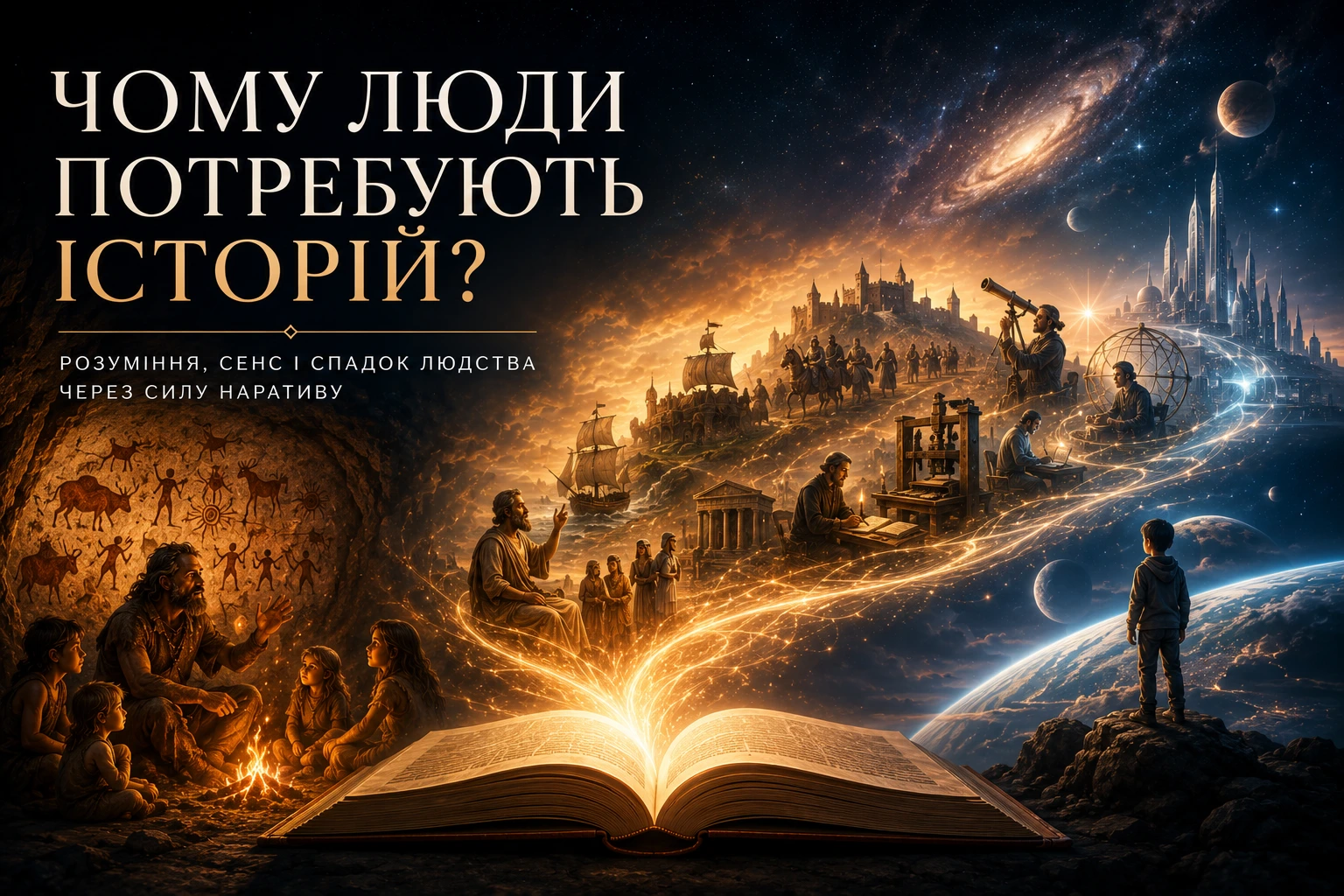 Чому люди потребують історій?