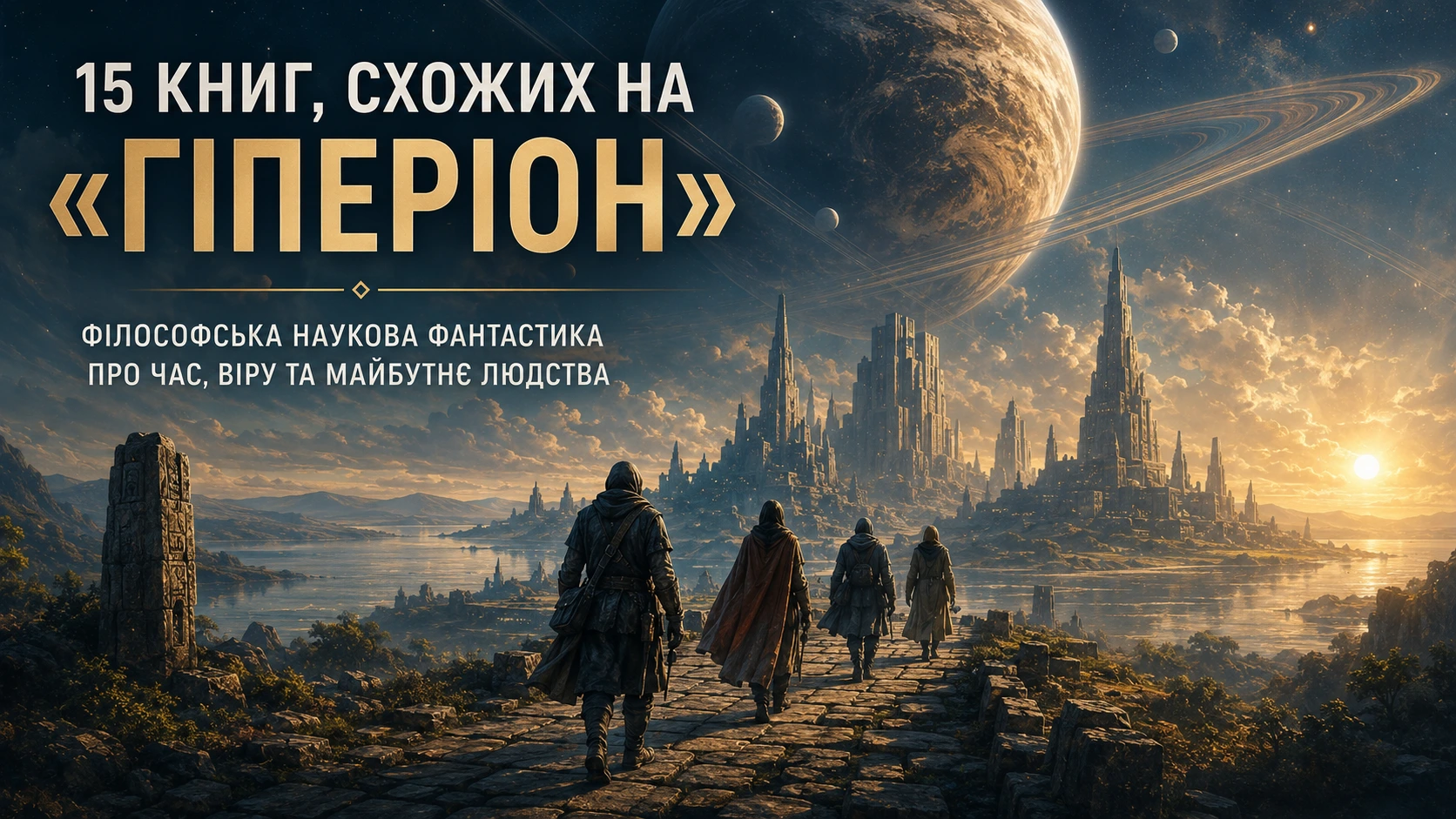 Книги, схожі на «Гіперіон»: 15 філософських романів про час, віру та майбутнє людства